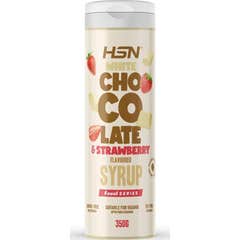 Hsn Syrop Czekoladowy Biały Truskawka Bez Cukru 350 g