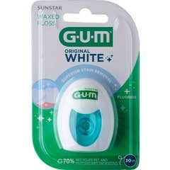 GUM® 2040 original weiße bleichende Zahnseide 30m
