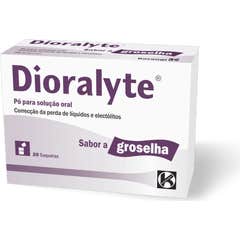 Korangi Dioralyte Groselha Pó Solução Oral 20 Saquetas