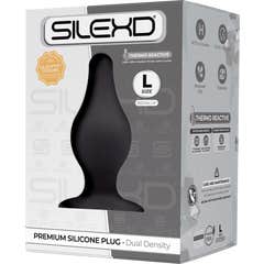 Silexd Silexpan Premium Nro 2 Plug Anal Silicona Talla L 1ud