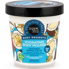 Organic Shop Body Desserts Body Mousse Coconut Panna Cotta 450ml