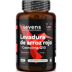 Sevens Nutrition Levadura Arroz Rojo con Monacolina K 2,9mg + Q10 400comp