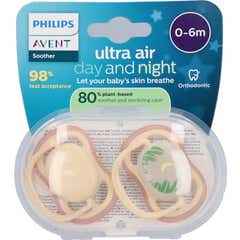Philips Avent Ultra Air Tag- und Nachtlicht 0-6M Hellorange 2 Stk.