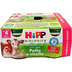 Hipp Bio Omog Chicken Vitel 4X80G