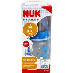 Nuk første valg flaske latex patte størrelse 1 hul m 150ml
