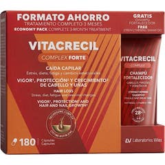Vitacrecil Complex Forte 180 cápsulas + Champú 100ml