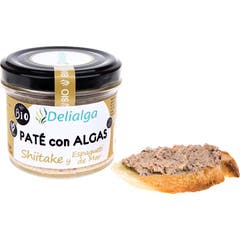 Delialga Paté Algas Shiitake Espagueti de Mar Bio 100g