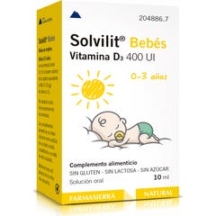 Farmasierra Solvilit Babies Vitamina D3 400 10ml