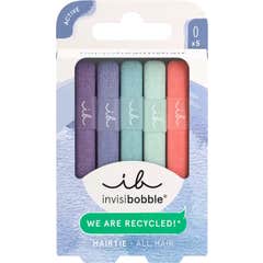 Invisibobble Active Hair Tie Elásticos Cabelo Pastel 5 Unidades