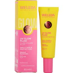 Weleda UV Glow Fluid Piel Codzienna Pielęgnacja i Ochrona SPF30 30 ml