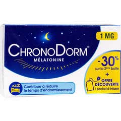 Chronodorm Melatonine 1 mg 2 X30 comp