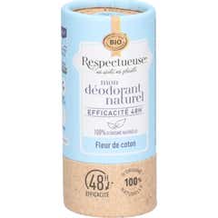 Respectueuse Desodorante Sólido Natural Flor de Algodón 50 g