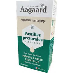 Aagaard Pastillas Pectorales 28tabletas