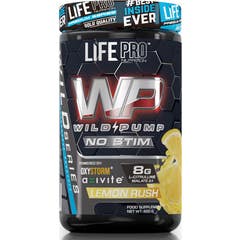 Life Pro Nutrition Wild Pump Non Stimulant Lemon Rush 400g