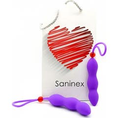 Saninex Climax Plug Anal con Anillo Pene Lila 1ud