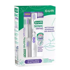 GUM Sonic Ortho Set Elektrische Zahnbürste