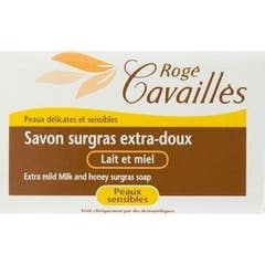 Roge Cavailles Seife Surgras Honigmilch 150 G