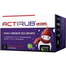 Verde Salute Actirub Bambini Lampone 20 Bustine