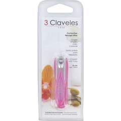 3 Claveles Beker Cortauñas Roze 6cm