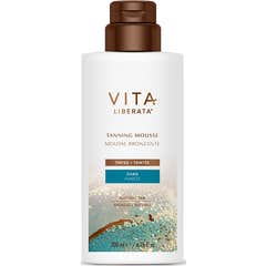 Vita Liberata Mousse Bronzante Teintée Foncé 200ml