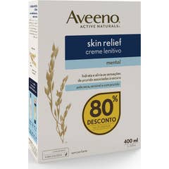 Aveeno Pack Skin Relief Creme Lenitivo Mentol 2×200ml