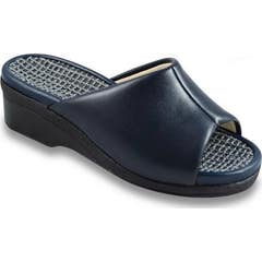 Leco Dorthe zuecos azul T-37