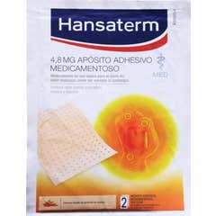 Hansaterm Apósitos 4,8mg 2uds