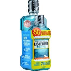 Listerine Menthol Mondspoelmiddel Verpakking 500+250ml