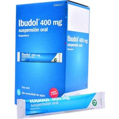 Ibudol 400mg Solución Oral 20sobres