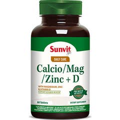 Sunvit Leben Kalzium Magnesium Zink Vit D 90comp