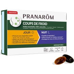 Pranarom Aromaforce Ola de Frío Día/Noche 10+5caps