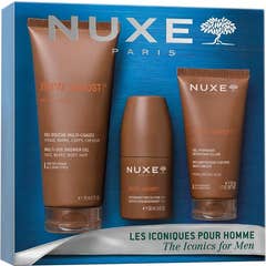 Nuxe Cofre Exclusivo Para Hombres - Gel Hidratante + Desodorante + Gel De Ducha