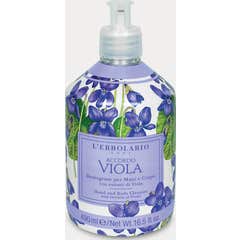 L'Erbolario Accordo Viola Blätter Hand- und Körperreiniger 490 ml