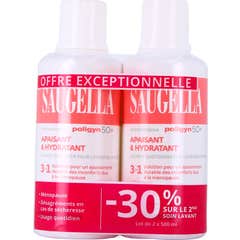Saugella Poligyn 50+ Detergente Intimo 2x500 ml