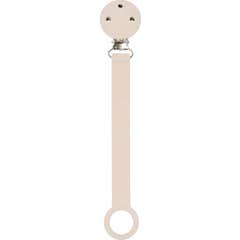 Nattou Cadena Chupete Silicona con Lazo Beige 1ud