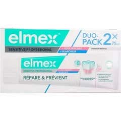 Elmex Sensitive Professional Reparieren & Vorbeugen Zahnfleischpflege + Aufhellung 2 x 75 ml