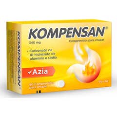 Kompensan Carbonato de Di-Hidróxido de Alumínio e Sódio 340mg 60comp
