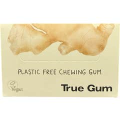 True Gum Sugar-Free Ginger Turmeric Chewing Gum 24x21 g