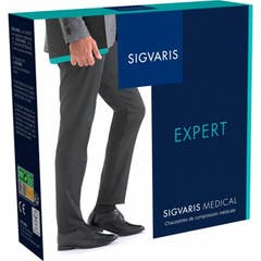 Sigvaris 3 Expert Calcetines Hombre Negro Normal L 1 Par