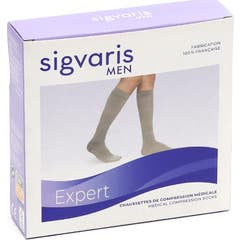 Sigvaris 3 Expert Calcetines Hombre Negro Normal L 1 Par