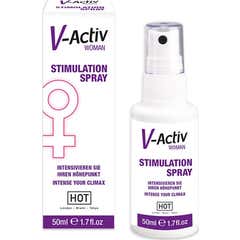 Hot V-Activ Woman Spray Potenciador 50ml