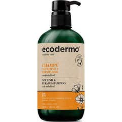 Ecoderma Champú Suave Nutritivo y Reparador 500ml