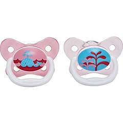 Dr Brown's Chupete Prevent Mariposa 0 a 6 Meses Rosa 2uds