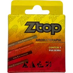 Ztop Pulseira Aromaterapia Anti Mosquitos Azul 1 Unidade