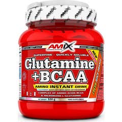 Amix Glutamine+BCAA Naranja 530g