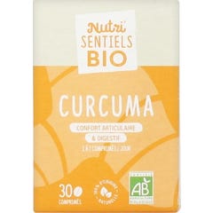 Nutri'sentiel Turmeric Organic 30comp