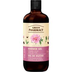 Green Pharmacy Gel Ducha Rosa Damasco Manteca de Karité 500 ml