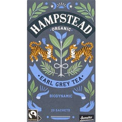 Hampstead Tea Early Grey Infusión Bio 20 Sobres