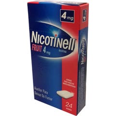Nicotinell Fruit 4mg Nicotina 24 Gomas
