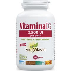 Sura Vitasan Vitamina D3 2.500Ui 120 Perlas